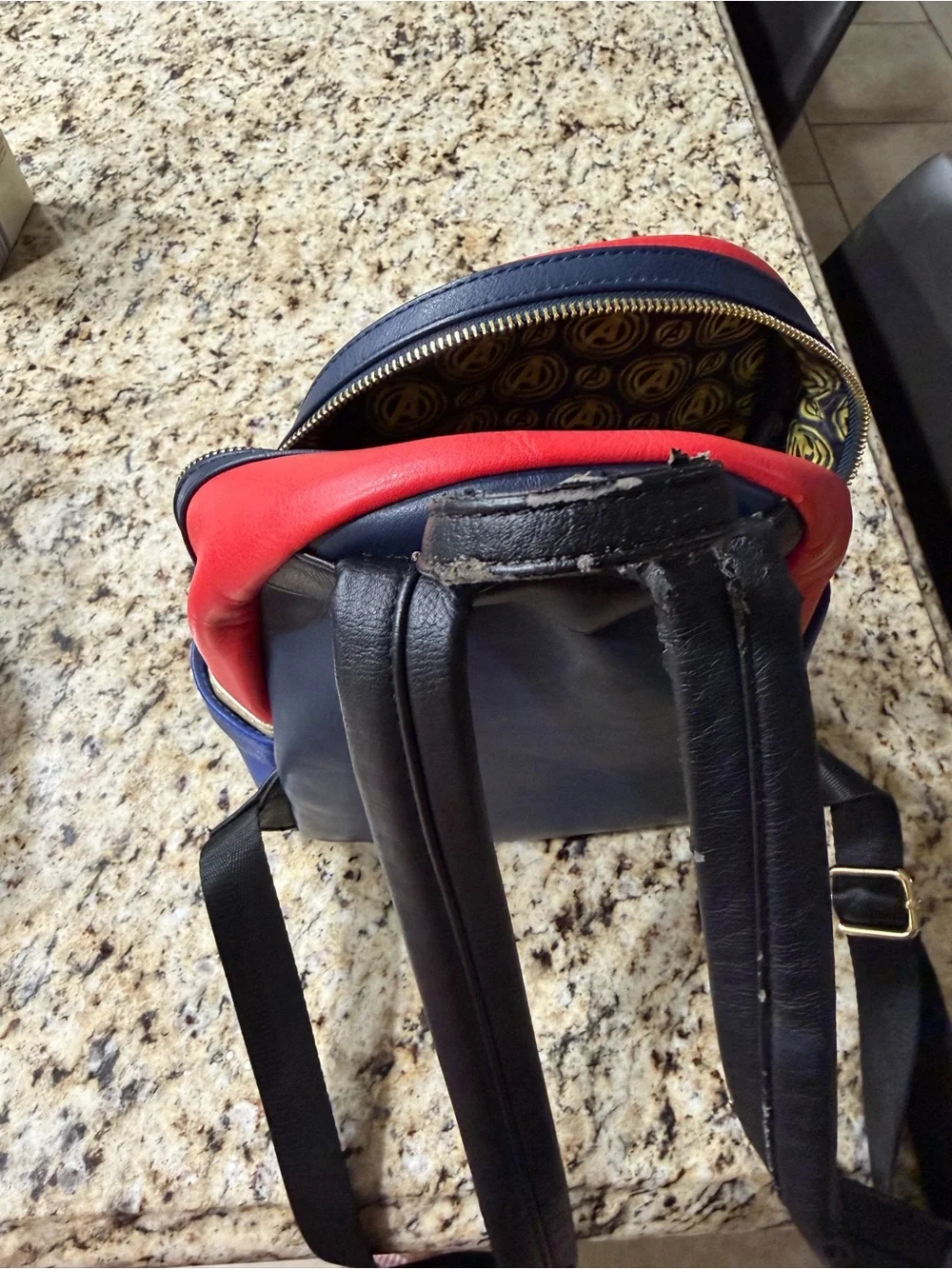 Loungefly Spider-Man Red & Blue Avengers Mini Backpack